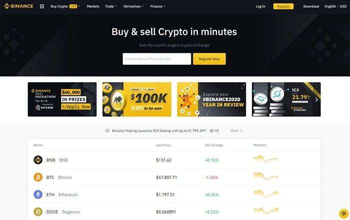 Лучшая альтернатива Coinbase