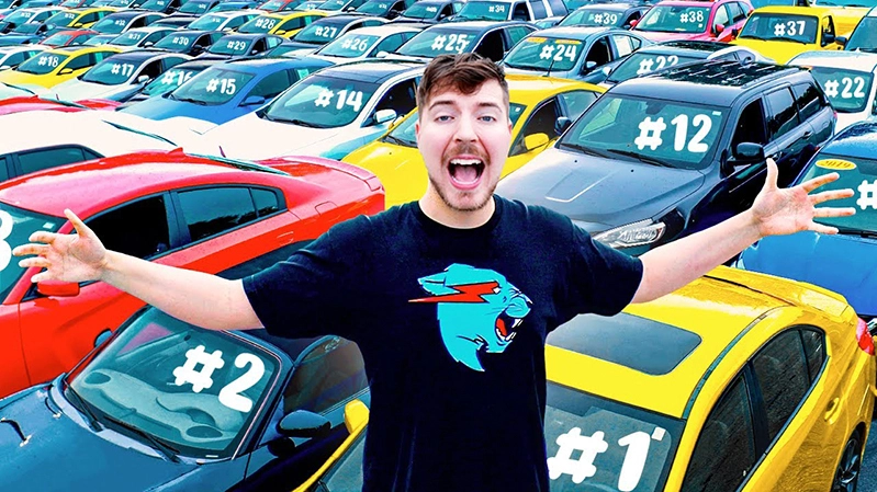 Сколько денег зарабатывает MrBeast