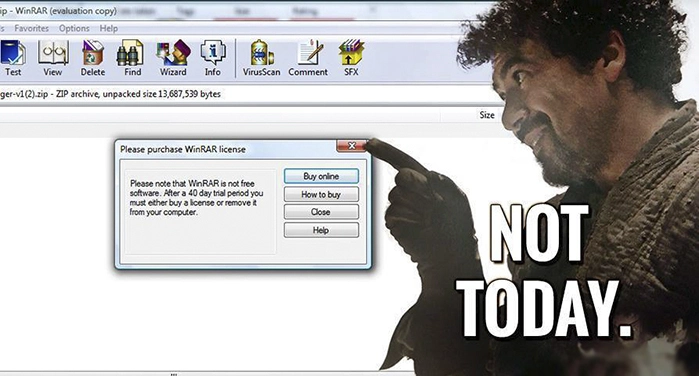 Как WinRAR зарабатывает деньги на сжатии файлов